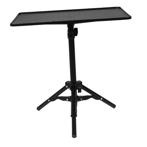 CONGARTENO Supporto per Proiettore e Laptop con Staffa per Vassoio Supporto per Treppiede Design Compatto e Leggero Facile da Montare e Trasportare