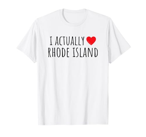 EN REALMENTE AMO (CORAZÓN) ISLA DE RODA – Estado Americano Camiseta
