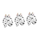 SHERCHPRY 3 Piezas Gorro De Invierno Gorro Cálido Con Orejeras Para Niños Gorros Cálidos y Esponjosos Sombrero De Oso Sombrero Grueso Sombrero Caliente De Los Niños Gorro De Niño Poliéster