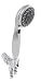 LDR 520 5125CP 5 Function Hand Held Shower with Easy Shut Off Control, Chrome