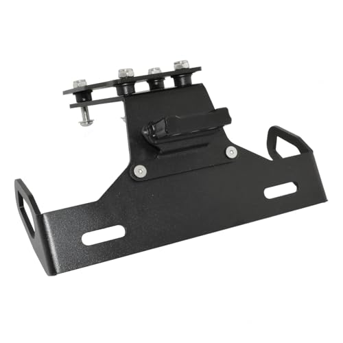 Support de plaque d'immatriculation pour Kawasaki Z900 2017-2023 avec éclairage LED arrière