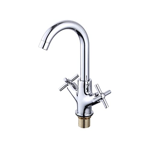 Mitigeur évier pivotant eau chaude et froide avec double commande précise - 2