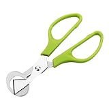  Nowakk Tijeras de Metal para Huevos de Aves, Tijeras para Huevos de codorniz, Cortador de Huevos de Acero Inoxidable, Cortador de cáscaras de Huevo, abridor de Huevos, Ahorra Tiempo y Esfuerzo