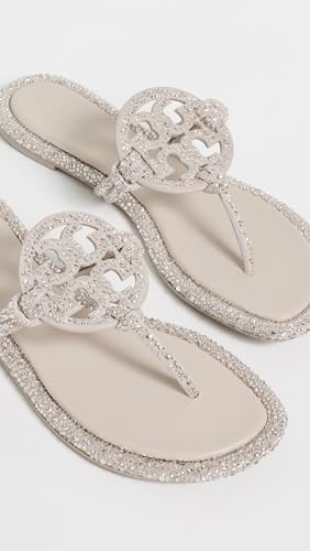Image of Tory Burch Women's Miller Knotted Pave Sandals