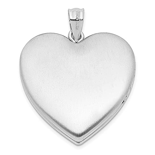 925 Sterling Silver 24Mm Cross Ash Holder Heart Locket Pendant Charm Fine Jewelry For Women Gifts For Her #TOP2