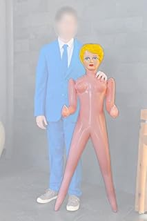 Ginger Inflatable Blow Up Doll for Parties, Pranks, Bachelor, Halloween - 58
