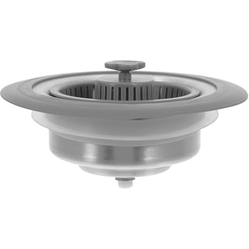 Colador para fregadero de cocina de acero inoxidable