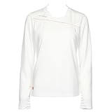 [ニューバランス] Vネック長袖シャツ NBW11410W 001 ホワイト L