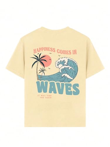 Girls Letter Graphic Tees Short Sleeve Kids Cute Casual T Shirts