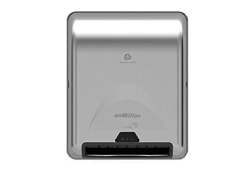 Image of Georgia Pacific 59466A Georgia Pacific 59466A enMotion 8 inch Recessed Automated Roll Towel Dispenser