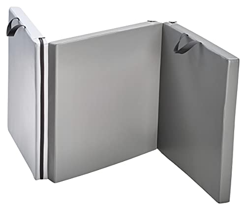 Bad Company Zachte vloermat, 3-voudig opvouwbaar, inklapbare trainingsmat, 180 x 60 x 5 cm, van schuim met handgrepen in… - Image 5