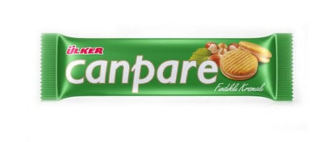 ÜLKER Canpare Fındık Kremalı Bisküvi, 81 Gr