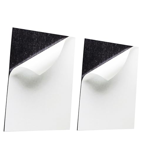 キズナシリーズ ちゃんとテストした 強力マグネットシート 片面・粘着剤付き A4 0.5mm 2枚