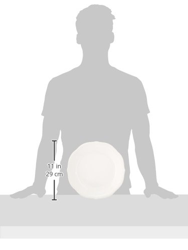 Lenox White French Perle Bead 4Pc Place Setting, 6.45 Lb #TOP7