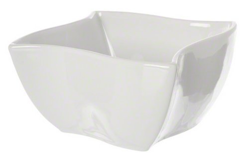 American Metalcraft SQVY5 Bowls, 5.5" Length x 5.5" Width, White