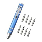 Photo Gallery zilimontt kit tascabile con cacciavite di precisione con 8 punte intercambiabili per riparazione e manutenzione, strumento manuale compatto multifunzione per casa, ufficio e officina (blu) Photo Gallery zilimontt kit tascabile con cacciavite di precisione con 8 punte intercambiabili per riparazione e manutenzione, strumento manuale compatto multifunzione per casa, ufficio e officina (blu)