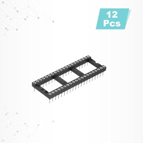Adaptateur douille DIP IC MECCANIXITY 40 broches pas 2.54 mm pour circuit imprimé