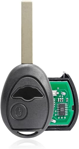 ExpertTech Clé télécommande Vierge Compatible Mini Cooper One R50 R53 2001-2005 électronique Vierge Id44 PCF7931