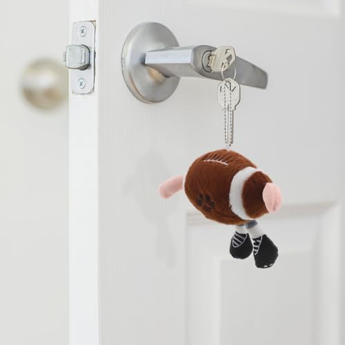 Porte-clés rugby peluche pour retrouver ses clés dans son sac - 5