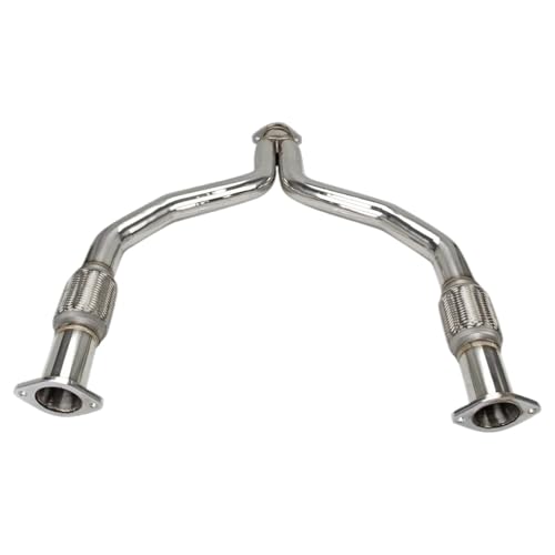Tuyau d'échappement pour Infiniti G37 V36 VQ37VHR en acier inoxydable