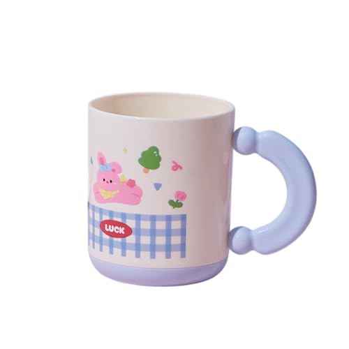 多巴?カラー 漱口杯 1個 プラスチック製 バスルームグッズ 洗面所収納 カップ 歯ブラシスタンド 夫婦 カップル 一人暮らし ギフト 北欧 モダン おしゃれ デザイン 軽量 コンパクト (ブルー)