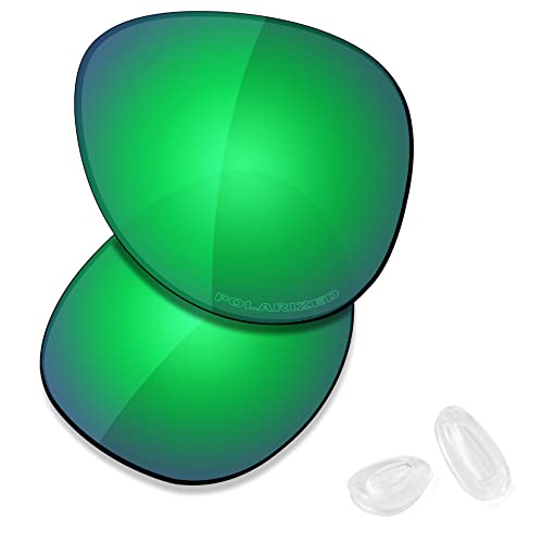 Image of SAUCER Premium Replacement Lenses & Nosepads for Oakley Elmont M OO4119 | UV400 Protection, Anti-Scratch, Precise Fit