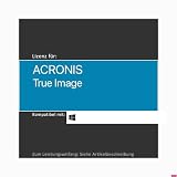 Lizenz für Acronis True Image I 1-3 Gerät(e) I 1 Jahr I Vollversion | Windows/macOS/iOS/Android | Lizenzcode per Post o. E-Mail von softwareGO (Versand via E-Mail vorab, 3 Geräte)