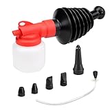 pulverisateur poudre electrique Grande capacité - Le plumeau de contrôle de 17,6 oz contient plus de poudre que les concurrents, ce qui rend le travail plus efficace et plus efficace.