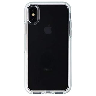 OtterBox iPhone Xs AND iPhone X Symmetry Series Case - CLEAR, Ultra-Sleek, Wireless Charging Compatible, Raised Edges Protect Camera & Screen