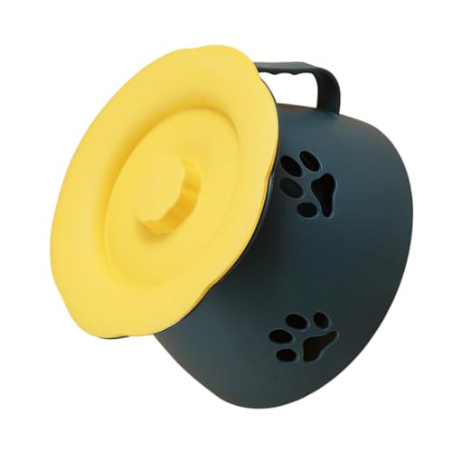 ZUNOXAZ プラスチック加厚便盆尿壺 蓋付き家用携帯型 容易清掃 持ち運び便利 高齢者 向け実用的室内用