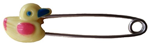 Baby Diaper Safety Pin for Adults - Yellow Ducky