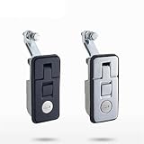 Industrial Lever Locks Cabinet Lock MS6018 Compressors Car Trunk Lock Easy To Install Caravan RV Lock 1Pcs(Chrome)