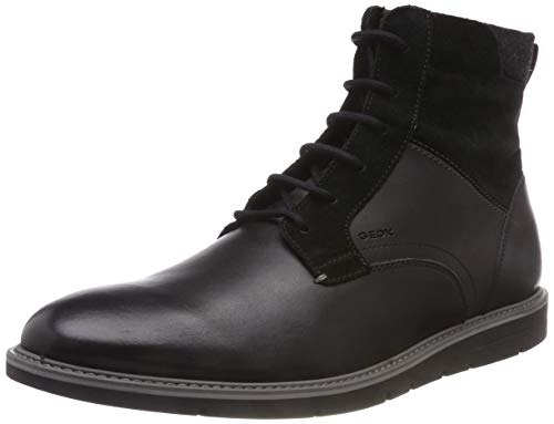 Geox U Uvet E, Botas Clasicas para Hombre, (Black C9999), 45 EU