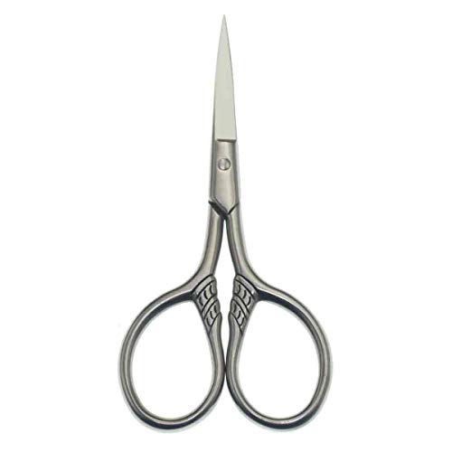 Yutoner Men Beard Scissors Stainless Steel Mustache Trimming Shear Mustache Beard Scissors For Facial Body #TOP3