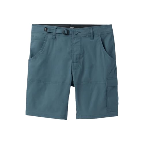Prana Stretch Zion Shorts II Grey Blue 40 miniatura 1