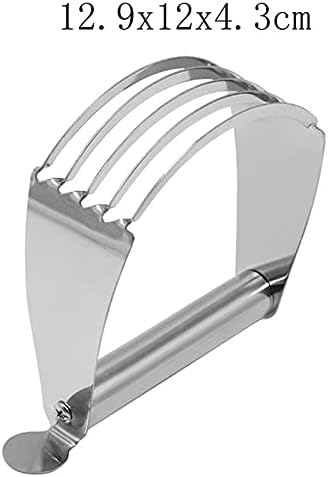 Egg Beater Flour Mixer Pastry Cutter Confection Butter Manual Kitchen Gadgets Stainless Steel Baking Tool Anti Slip Dough Blender Chef