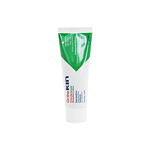 Ortho Kin Dentifrice ~ Appareil Orthodontique Vitamine Fluor Sans Alcool CPC