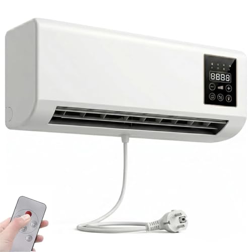 Portable Climatiseur Ventilateur, Climatiseur Mural Sans Évacuation, Sans Perçage, Gain De Place, Pour Rafraîchir Et Chauffer (Style A)