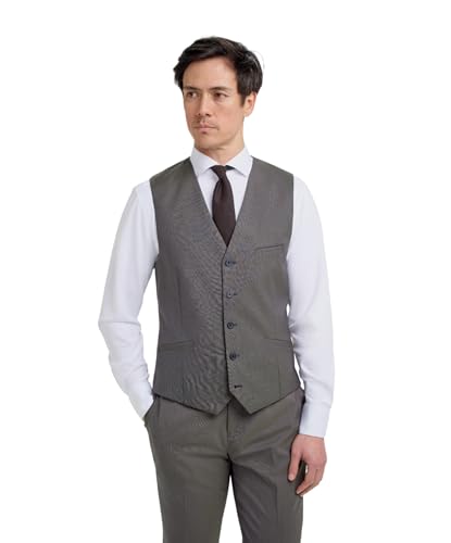 Costume homme slim 3 pièces en laine de mariage modulable