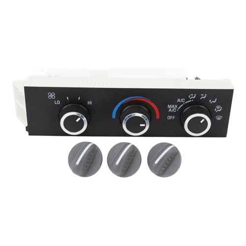 AC Heater Climate Control Switch Module Panel Premium Quality ABS Material Intuitive Operation for C7500 C4500 C5500 Topkick G3500 Safari Express 1500 2500 3500 4500