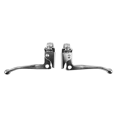 Sunlite Touring Brake Levers, 22.2Mm Clamp, Silver #TOP7