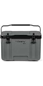 Steamy BMX 50 - Grote Koelbox voor op de Bouw - 50 Liter - Groen | bol