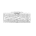Produktbild CHERRY KC 1000 SC, Kabelgebundene Security-Tastatur mit integriertem Kartenleser, Schweizer Layout (QWERTZ), Plug & Play (USB-A), Flaches Design, Weiß-Grau