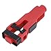 FILFEEL Door Mortise Tool for Easy Installation of 3/4in and 3/8in Latches - Impact Proof and User Friendly Red Design
