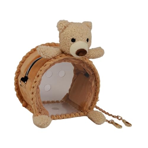 Generic Bolsa transportadora de pássaros para animais de estimação, janela transparente, bolsa de sa