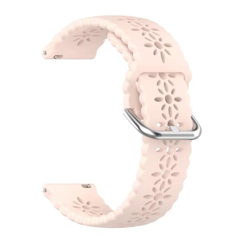 [FOCKOUPGAC] �V���R���X�g���b�v Fit For HUAWEI WATCH GT 5 Pro 46mm 42mm Fit For HONOR Magic Watch 4 GS Pro�ɓK��(Pink,1 piece 20mm)