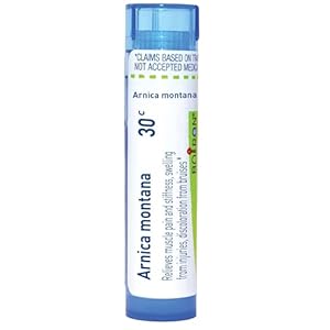 Boiron Arnica Montana 30C for Muscle Pain, Stiffness, Swelling from Injuries & Bruises – 80 Pellets