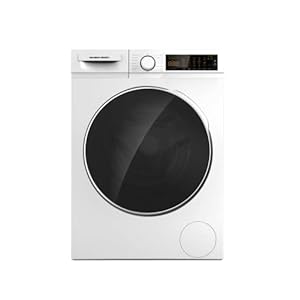 Hamilton Beach HBFW3205 Fullsize Washer-LED Digital Display Panel-5 Wash Cycles-Front Load Design-2.2 cu ft, 24 inch Wide, White