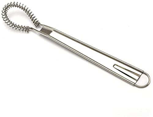 Frusta a spirale in acciaio inox frusta piatta frusta manuale creativa per salsa frullatore frullatore elegante