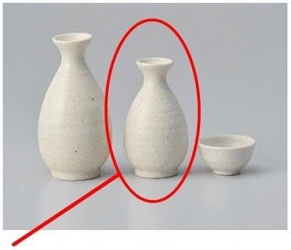 Sake Bottle Powder Glaze Tokuri (Small) No. 1 [7 x 12 cm / 180 ccc] Japanese tableware sake utensils Ryotei Ryokan Izakaya Commercial Use